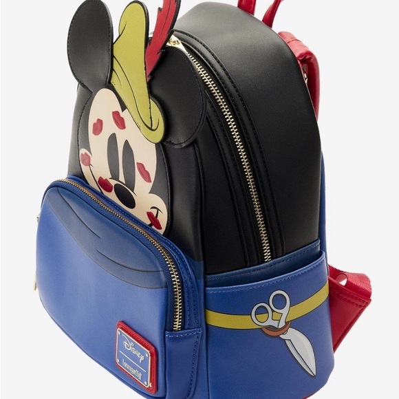 NWT Loungefly Disney Little Tailor Mickey Mouse Figural Backpack - Picture 5 of 7